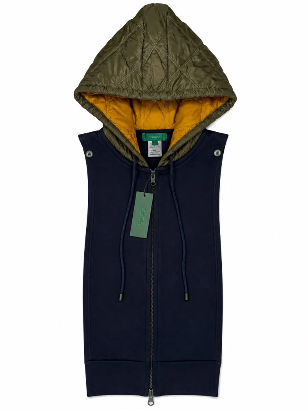 BRUNNE French Terry Puffer Hood Dickey – Compatible with Veronica Beard Blazers